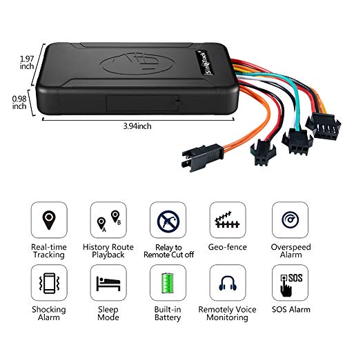 SinoTrack Car GPS Tracker, ST-906L 4G GPS Tracker localisateur de localisation en Temps réel, Appareil GPS de Moto de… - Image 3