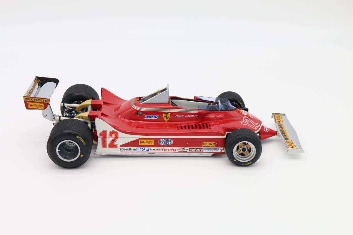 EXOTO 1/18 1979 Ferrari 312T4 #12 1979 French GP Gilles Villeneuve