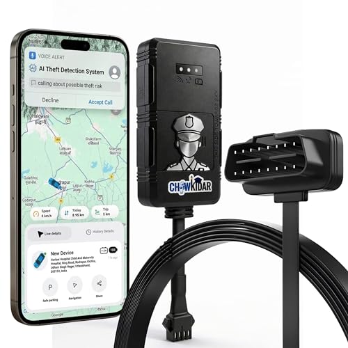 Image of DontTouch ChawkiDar Anti-Theft Alarm & Car Tracking System - Real-Time Vehicle Security with Instant Alerts, Easy DIY Installation, Universal Fit (Chawkidar for Car)