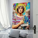 Occasion applicable: Cette peinture murale Saint Raphael Colorful Stained Glass Portrait convient non seulement pour accrocher dans le salon, la chambre à coucher, la ferme, la salle de bains, le Bureau, l'étude, la cuisine et d'autres endroits, mais aussi comme un bon cadeau pour vos amis et votre famille.