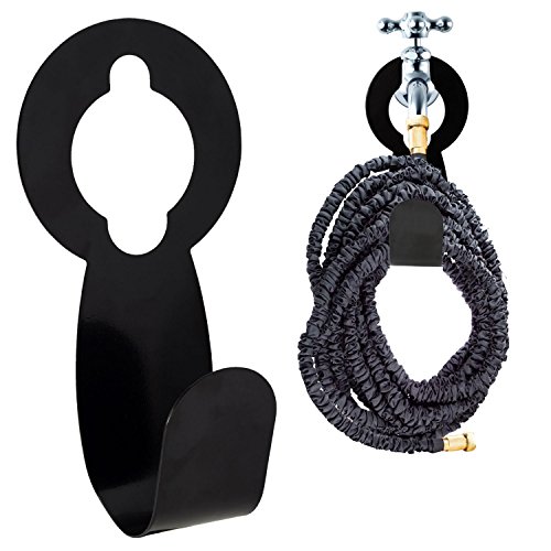 Parkland u0096 Support portable en métal pour tuyau d'arrosage flexible et extensible