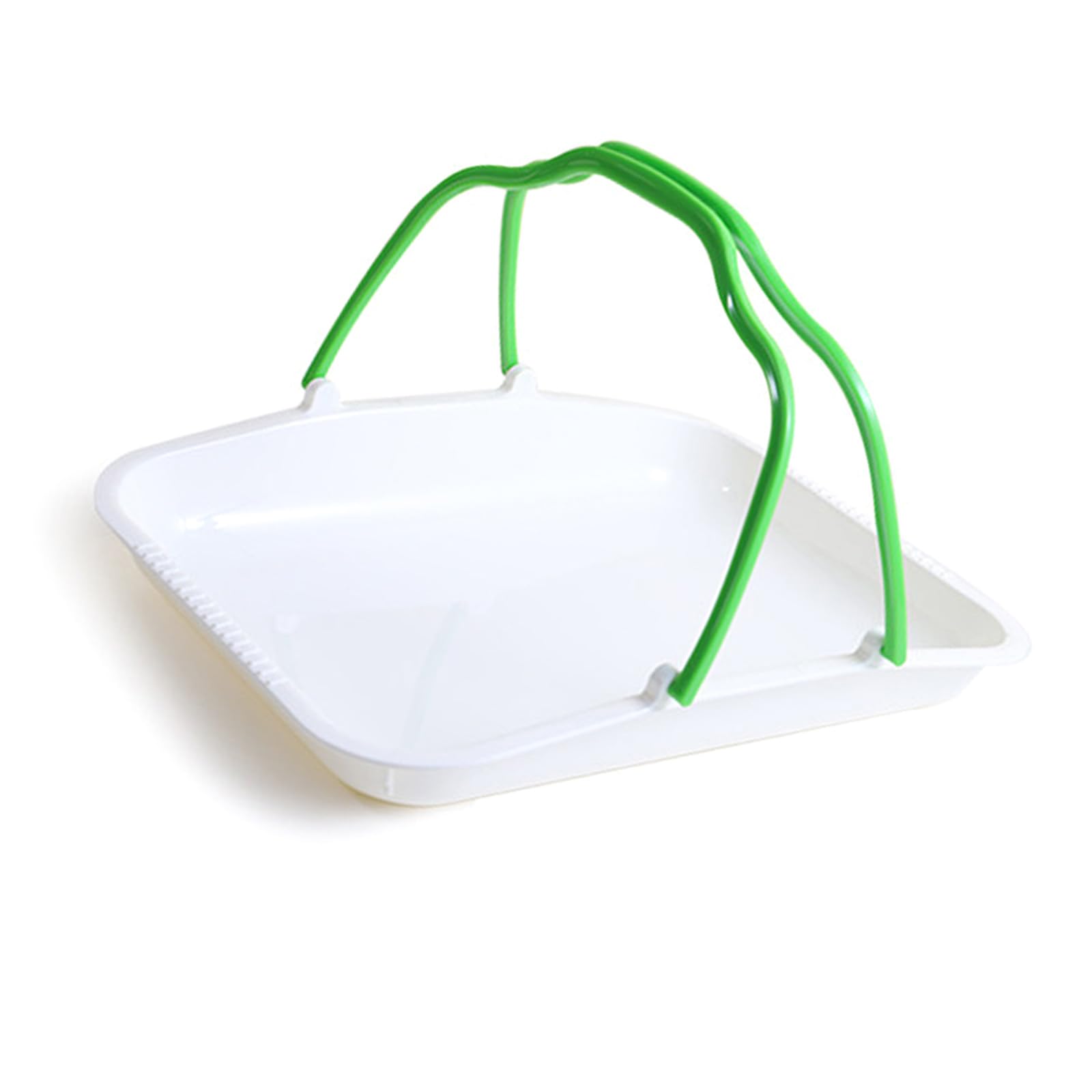 TQUXNGA Food Tongs with Storage Tray for Kitchen Barbecue and Serving Serving Plate for Home Restaurants Thickened Food Tongs