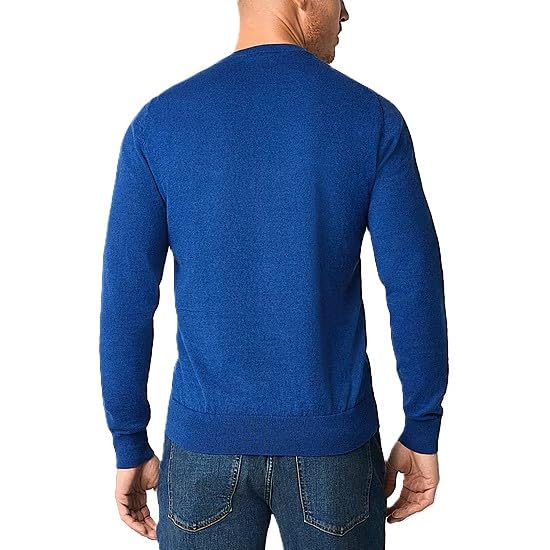 St. John's Bay Men's Crew Neck Pullover Sweater, Long Sleeve, Electric Blue2