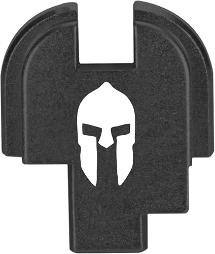 NDZ Performance Placa trasera deslizante para Springfield Hellcat & Hellcat Pro de 0.354 in de aluminio anodizado grabado con láser, fabricada en