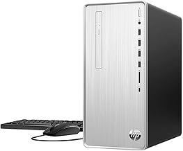 HP Pavilion Desktop PC, AMD Ryzen 5 5600G, 12 GB RAM, 512 GB SSD, Windows 11 Home, Wi-Fi 5 & Bluetooth Connectivity, 9 USB...