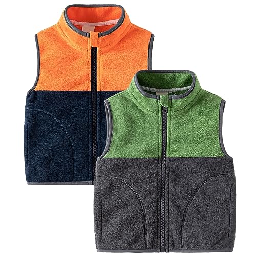 Toddler Children Kids Baby Boys Girls Winter Solid Coats Sleeveless Vest Jacket Outerwear 5t Boys