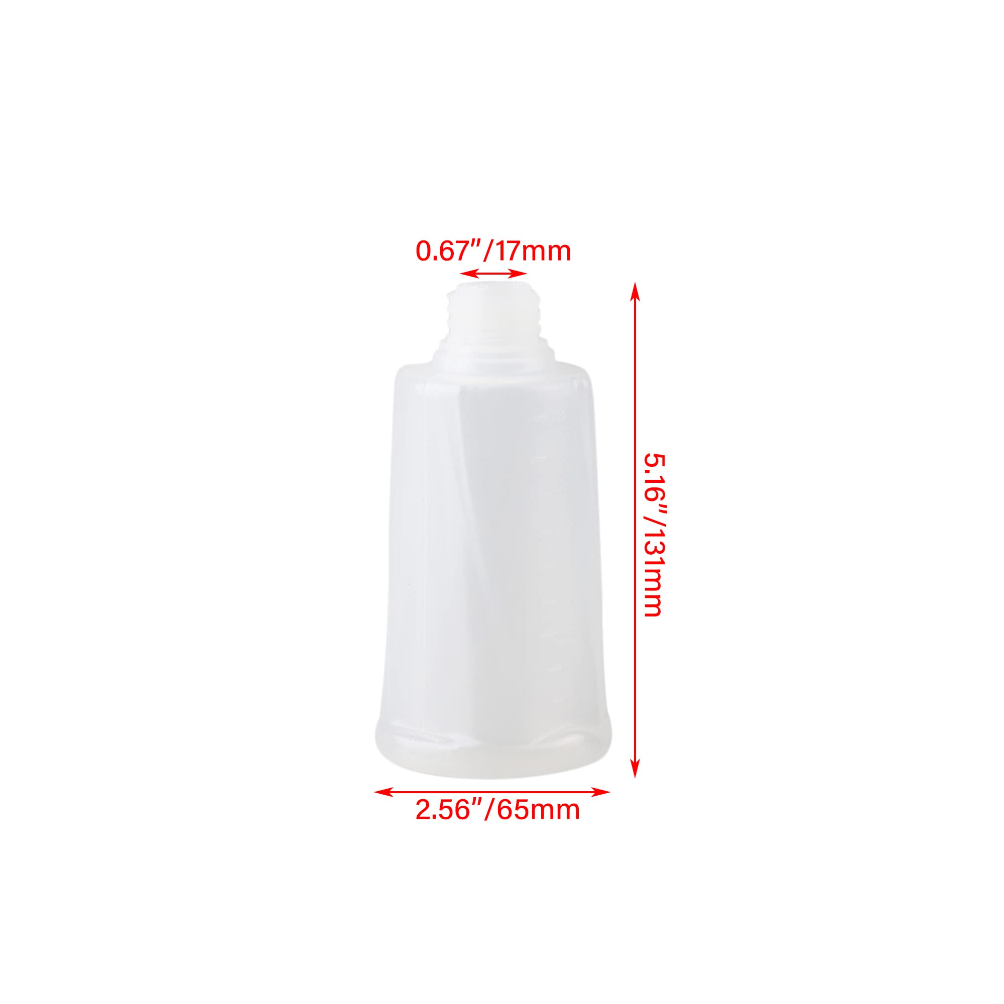 Mxfans T10034 Nitro Kraftstoff-Nachfüllflasche mit Aluminium-Legierung, 250 ml, Weiß, für RC Modellauto