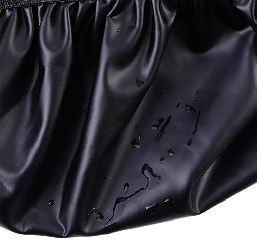 Miniatura 5 de Leadigol Funda de asiento de motocicleta, piel sintética, impermeable, transpirable, para vehículo eléctrico, protector de asiento de motocicleta,