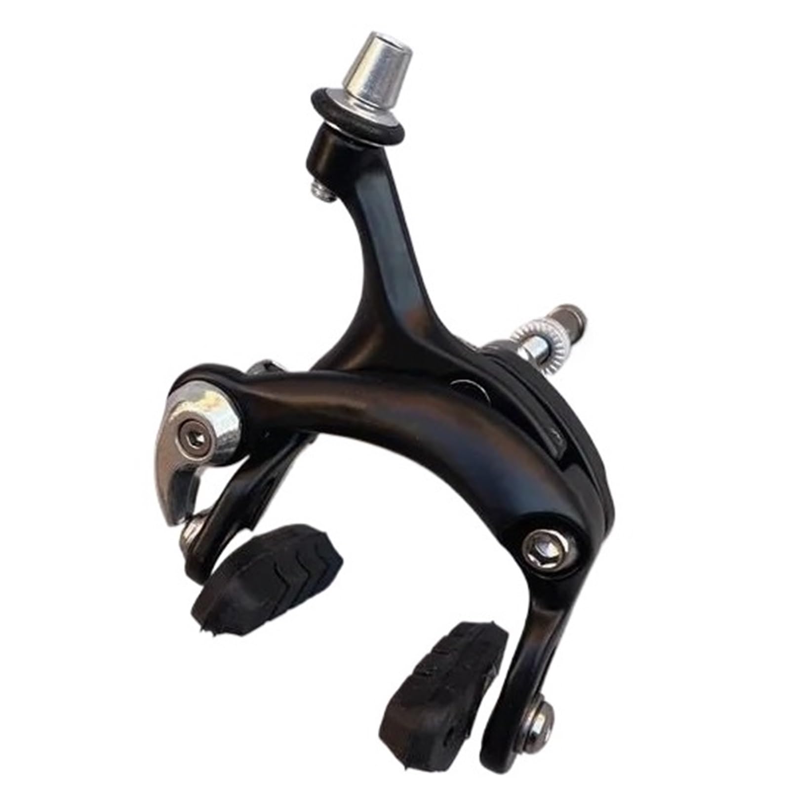 NHABXGDS Suitable for Bicycle Brake Device Fixed Gear Bicycle Road Bike Brake Device C Clamp Brake Lever(Black Radius Front b)