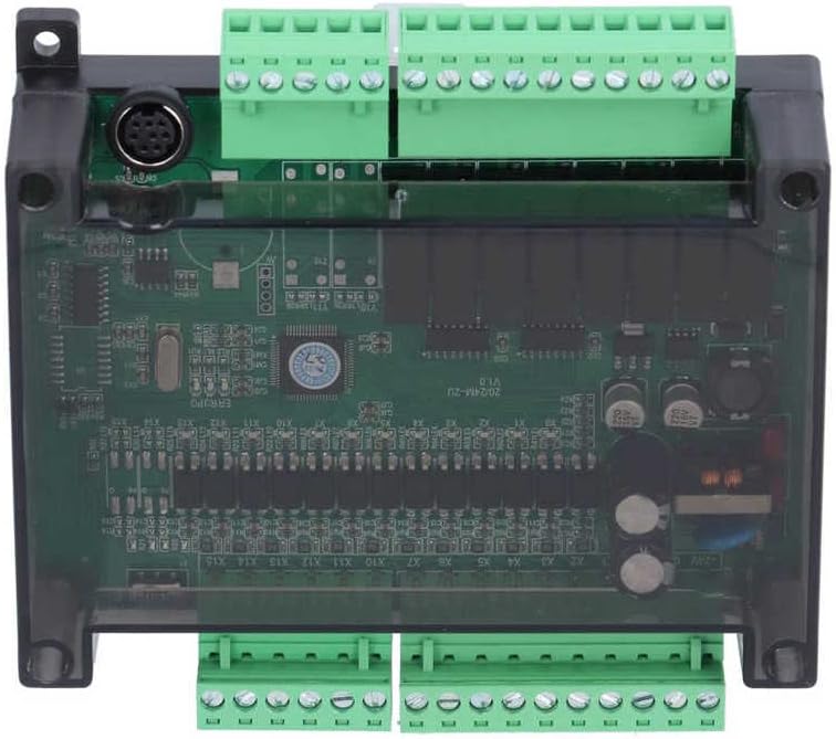 PLC Industrial Control Board with Shell Programmable FX2N Controller MS2N-20MR-2U Programmable Logic Controller Module