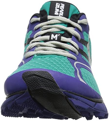 Pearl Izumi Women's W EM Trail M 2 Trail Running Shoe, Dynasty Green/Deep Wisteria, 5 B US | Image 1
