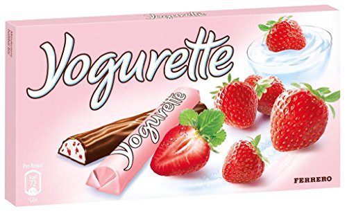 Ferrero Deutschland GmbH: Ferrero Yogurette - 1 Packung mit 10 Tafeln à 100 gr