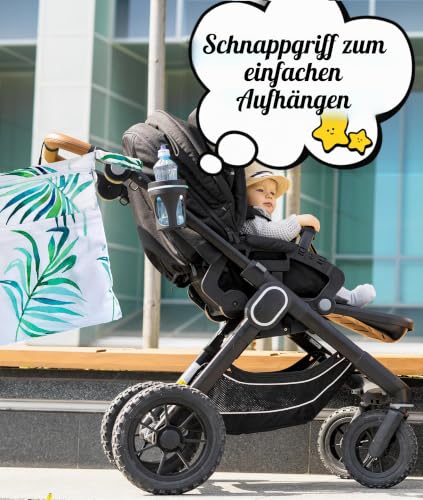 TRASUN Wetbag Kindergarten Nasstasche Windel Taschen Schwimmsachen Nassbeutel Nasse und Trocken Wickeltasche 2er Wasserdicht Waschbar… – Ansicht 5