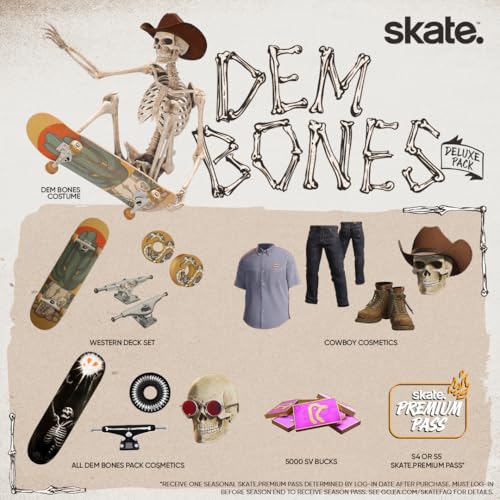Image of skate. | Dem Bones Deluxe Pack | EA App - digital code