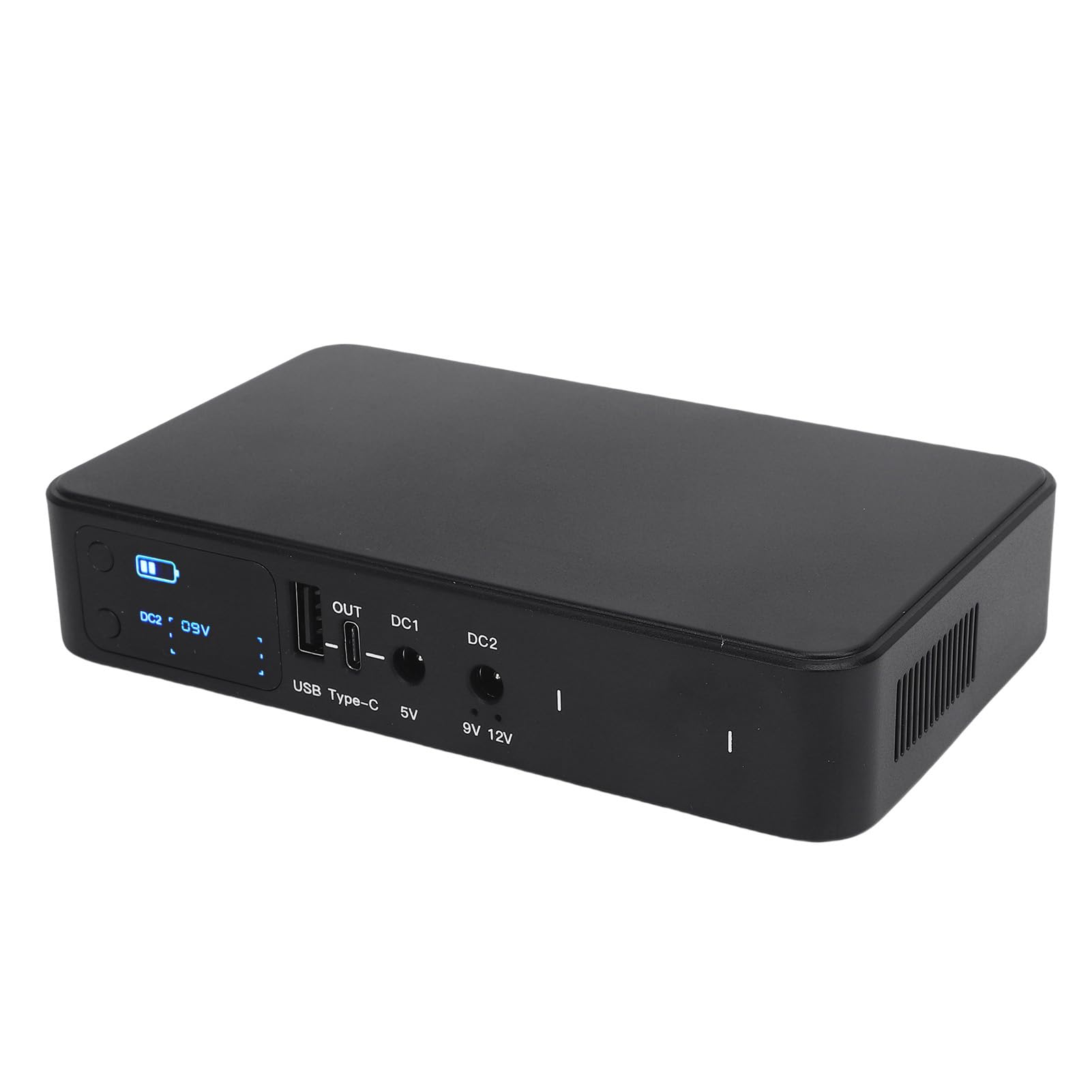 ASHATA Alimentazione senza interruzioni 10400 mAh Backup UPS per scanner di impronte digitali e telecamere di sicurezza, interfaccia facile da usare