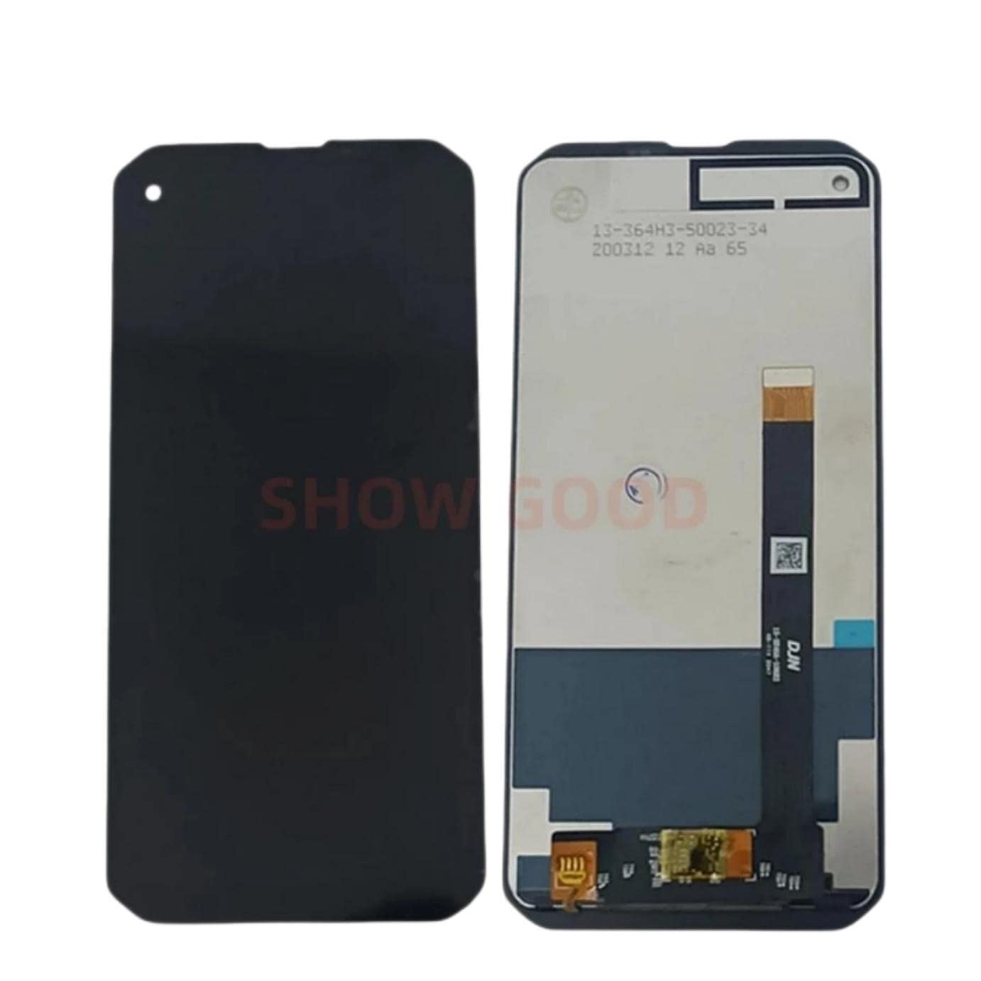 Showgood Écran tactile Blackview BL6000 Pro + écran LCD 1080 x 2300 + cadre de rechange pour téléphone Blackview BL6000Pro Noir sans cadre