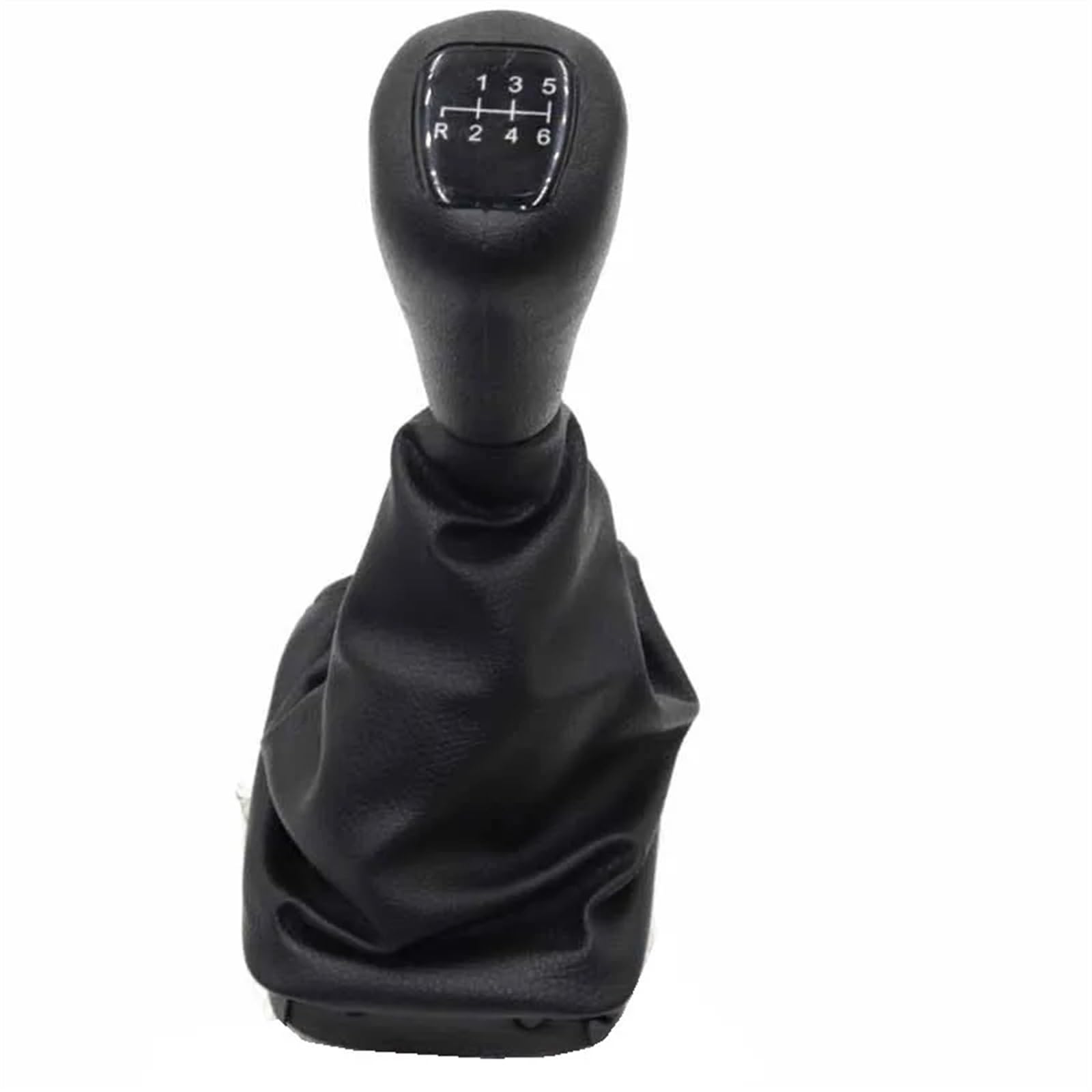 HSUKIHO Car Shift Knob Cover for Benz W202 C 93-01 for W208 for CLK 97-03 W210 E 95-03 Classic 5 6 Speed Car Gear Shift Knob Gaiter Boot Cover(6 Speed)