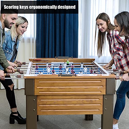 Cronómetro de mesa para fútbol de mesa, indicador de puntuación con 10 números, 2 unidades (negro) miniatura 4