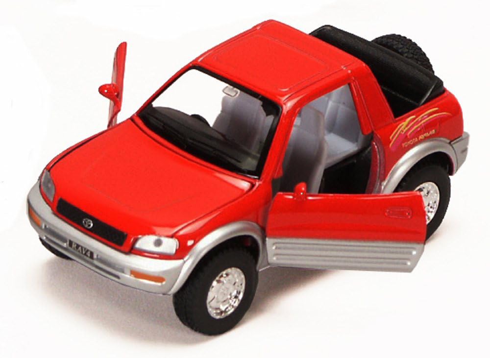 Toyota Rav4 Cabriolet, Red - 5011D - 1/32 Scale Diecast Model Car