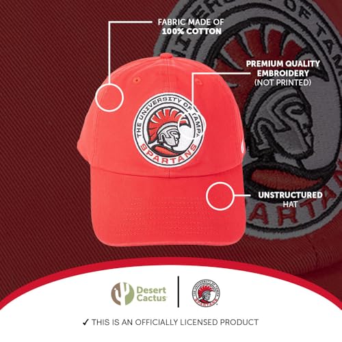 Gorra beisbol Desert Cactus University of Tampa ajustable rojo miniatura 4