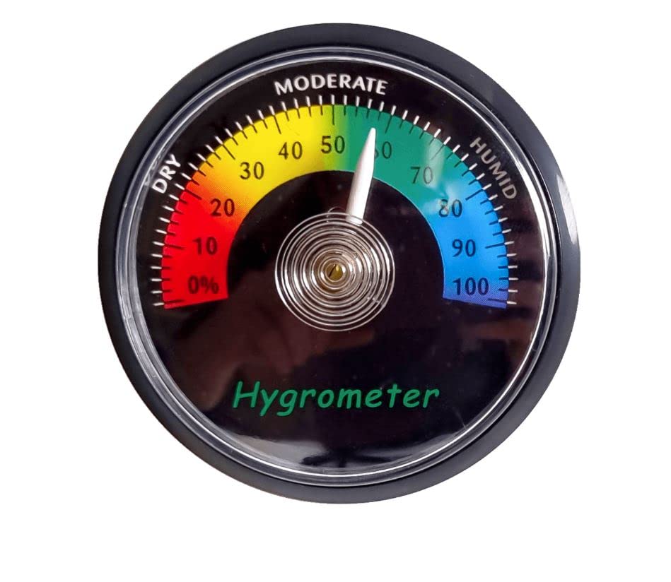 Swell Reptiles Dial Hygrometer for Monitoring Humidity Levels