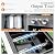 Sophia & William 2-Burner Gas BBQ Grill With Flat Top, Small Outdoor Propane Barbecue Grill with Side Shelves,Lid and Hose & Regulator for Camping, 20,000 BTU,Black