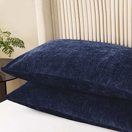 image for CaliTime Throw Pillow Covers Decorative 20 X 26 Inches Pack of 2 Cozy 
