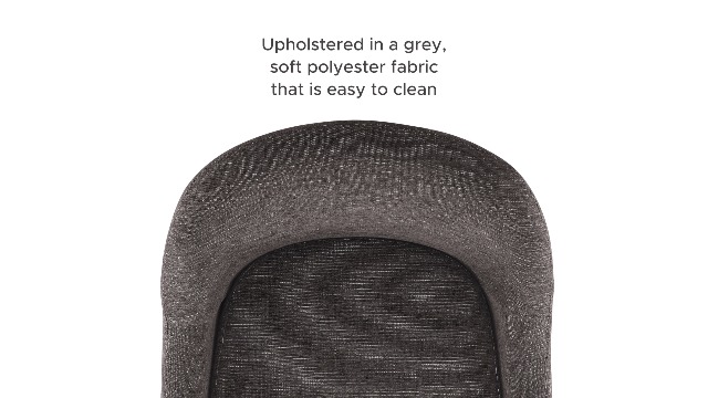 Sillón suave plegable gris oscuro miniatura 7