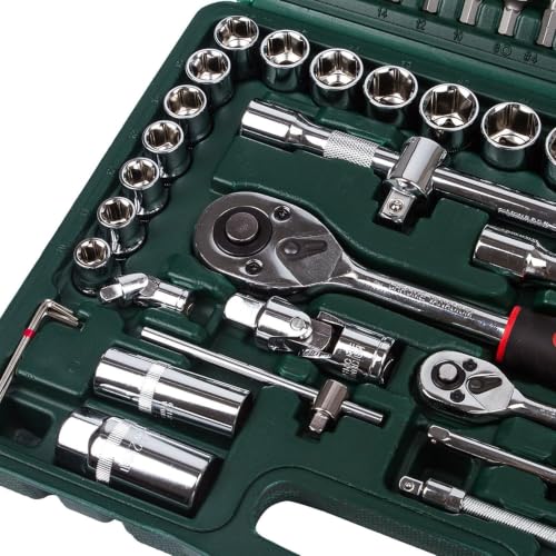 TRUZEX 94 Piece Stainless Steel Tool Kit, Blue - Image 5