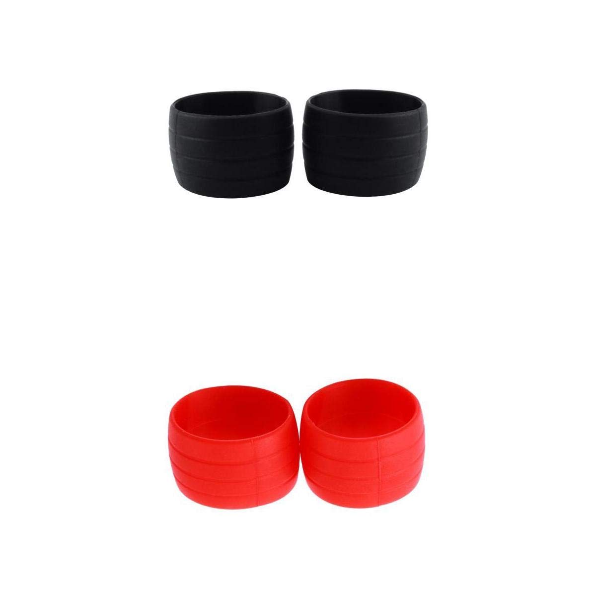 CALANDIS™ 2 Pair Road Bike Drop Bar Fixed Gear Bicycle Handlebar Tape Bundle Ring 02 | Handlebar Grips Tape & Pads | Bicycle Components & Parts | Cycling-image-17