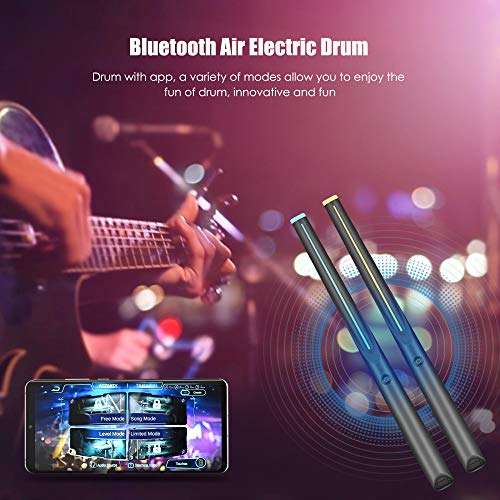 TTLIFE Luft elektrische Trommel Drumstick Trainer Bluetooth Drumstick Drahtlose tragbare Taschentrommel Elektronisches Schlagzeug Geeignet für Kinder und Erwachsene Reisen und Wandern Versammlungen - Image 7