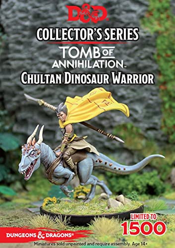 Gale Force Nine Force 9 Dungeons & Dragons - Tomb of Annihilation Chultan Dinosaur Warrior, Multicoloured