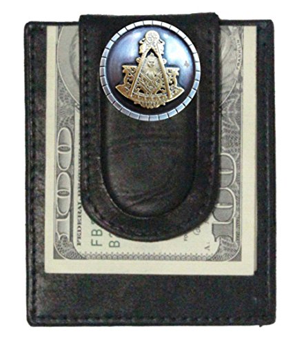 Custom Masonic Past Master Paul and Taylor Money Clip Wallet