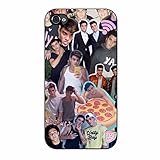 STYLISH and Attractive Print Dolan Twins Collage Case / Color Negro Rubber / Device iPhone 4/4s