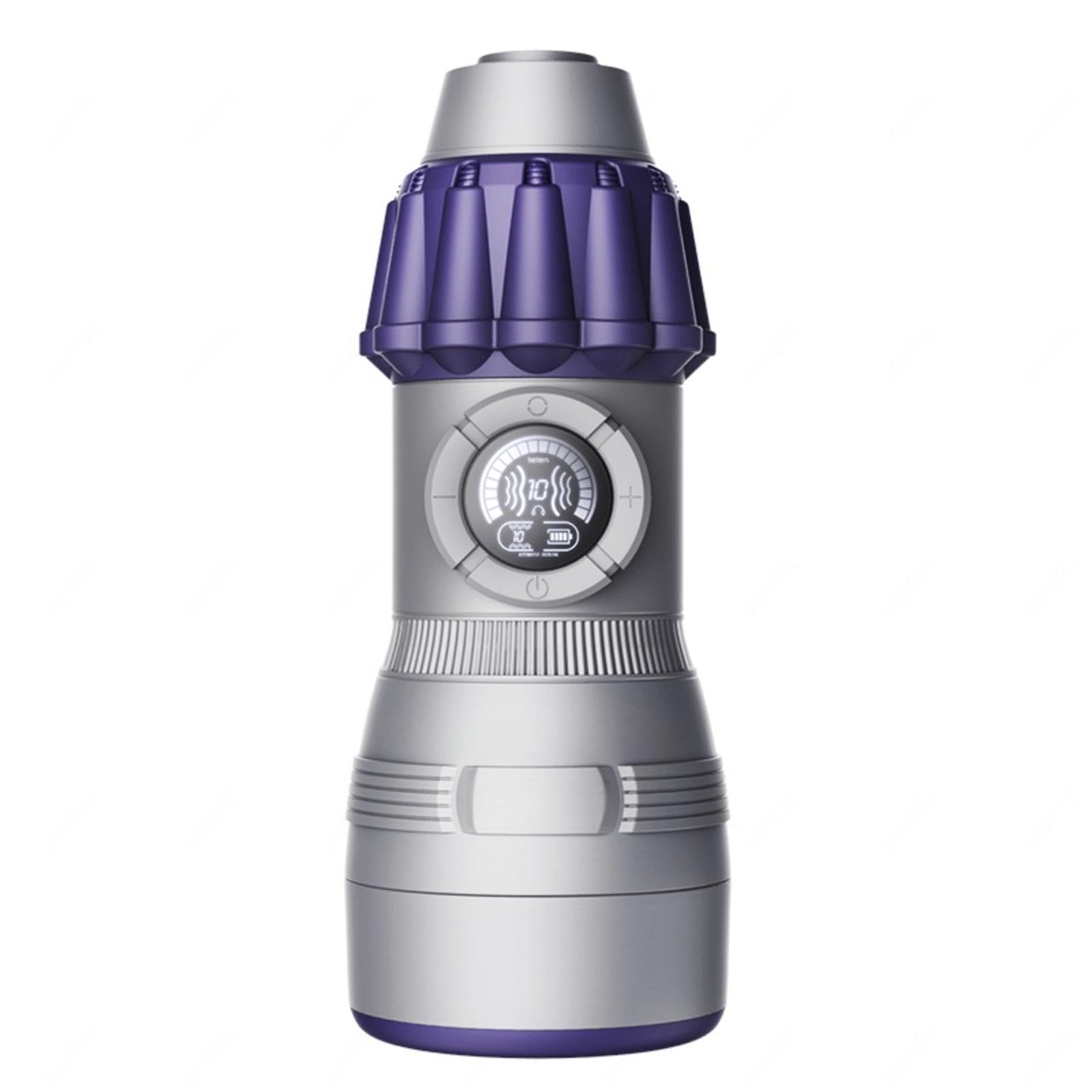 Elektrischer Masturbator Cup mit 10 Saugmodus 10 Vibrationsmodi Sex Spielzeug für die Männer Automatische Masturbieren mit 3D Silikon Vagina, Penis Stimulator