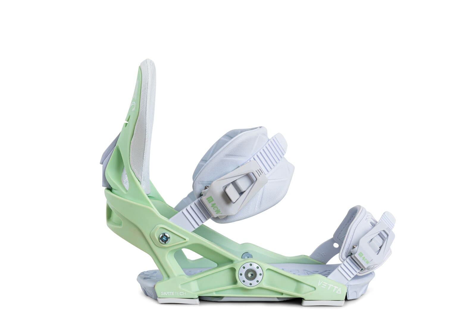 Amazon.com : Now Bindings Vetta, Snowboard Bindings, Light Mint