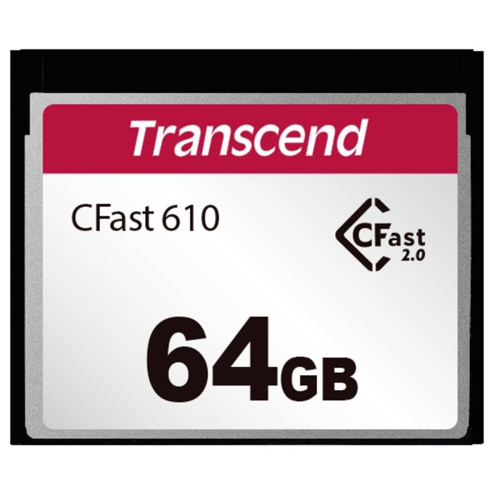 Transcend CFast-Karte 64 GB (TS64GCFX610)