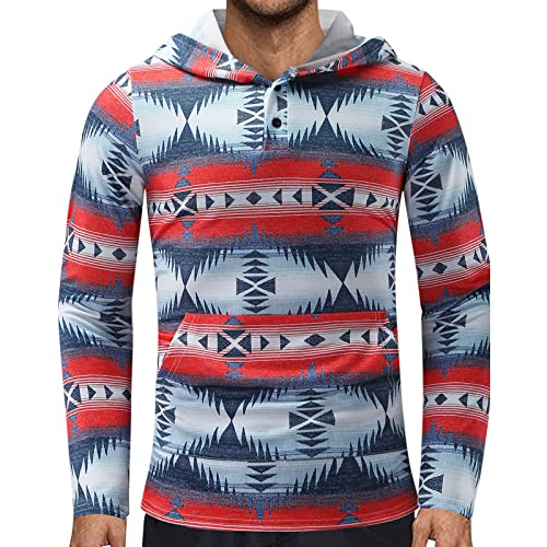Sweat à capuche pour homme rouge S idéal pour les journées froides décontractées