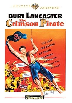 DVD The Crimson Pirate Book