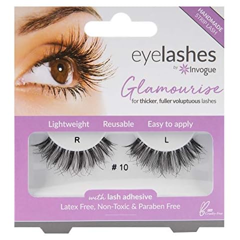Invogue Glamourise False Eyelashes #10 Cover