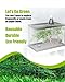Helidrago Bearded Dragon Tank Accessories, Reptile Substrate Floor, Leopard Gecko Tank Liner Mat for 40 Gallon, 20 Gallon, 50 Gallon,75 Gallon Lizard Tank, Green