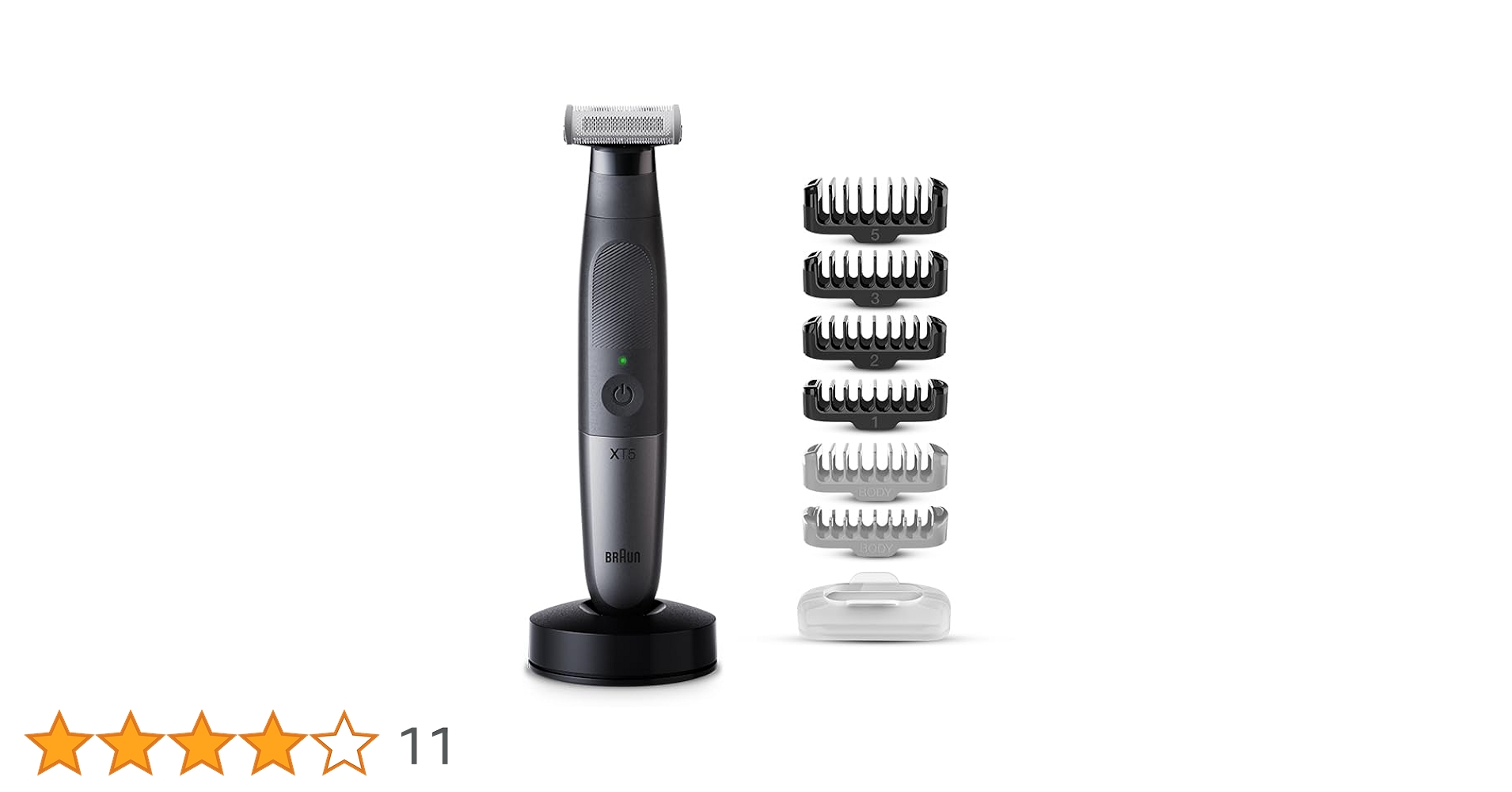 BRAUN ブラウン　ボディ＆フェイスグルーマー　XT5300 ブラウン(BRAUN) XT5300(ブラック&グレーメタル) ボディ
