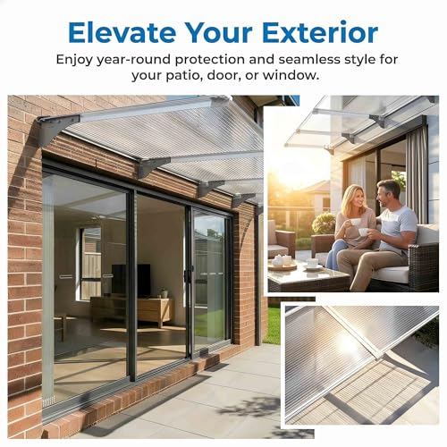 Housse de porte résistante aux intempéries 80x210 cm pour patio