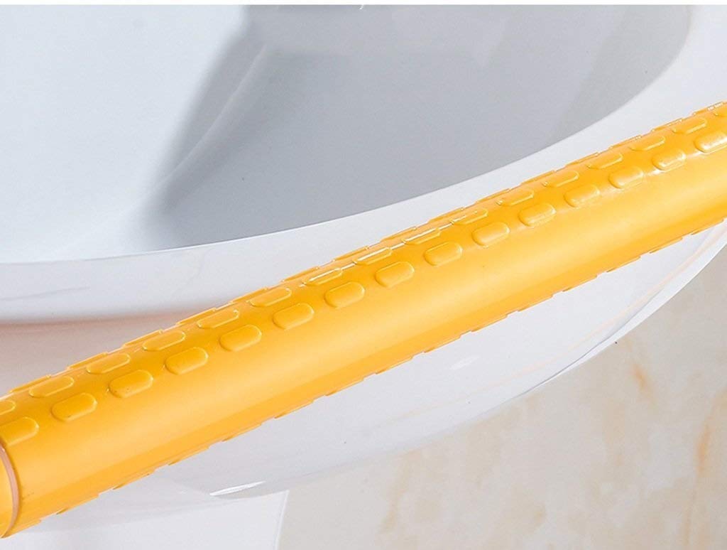 Barra De Seguridad para Ducha Resistente para Bañera, Barra De Agarre De Acero Inoxidable con Ventosa, Pasamanos De Seguridad, Agarre Antideslizante, Reposabrazos para La(Blanco)