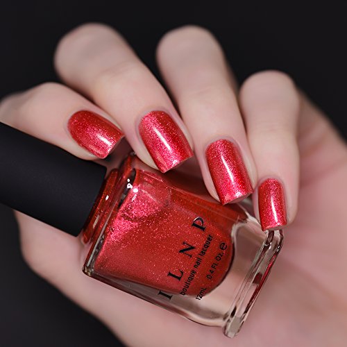 Image of ILNP Love Me Not - Cardinal Red Ultra Metallic Bright Nail Polish