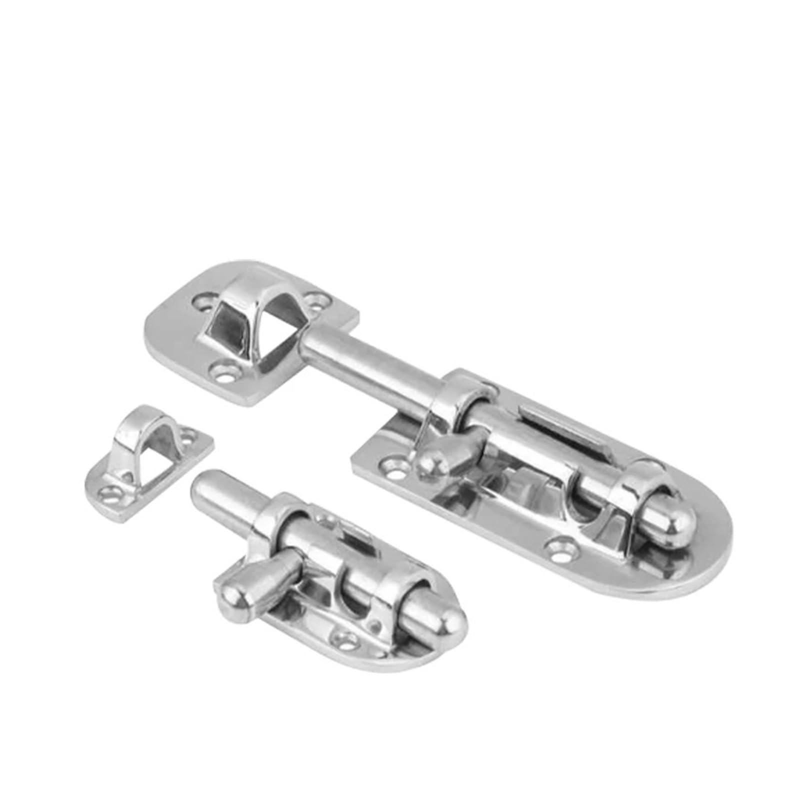 Door Lock Bolts， 316 Stainless Steel Marine Slide Bolt Locks 60mm 90mm 110mm(110mmx39mm)