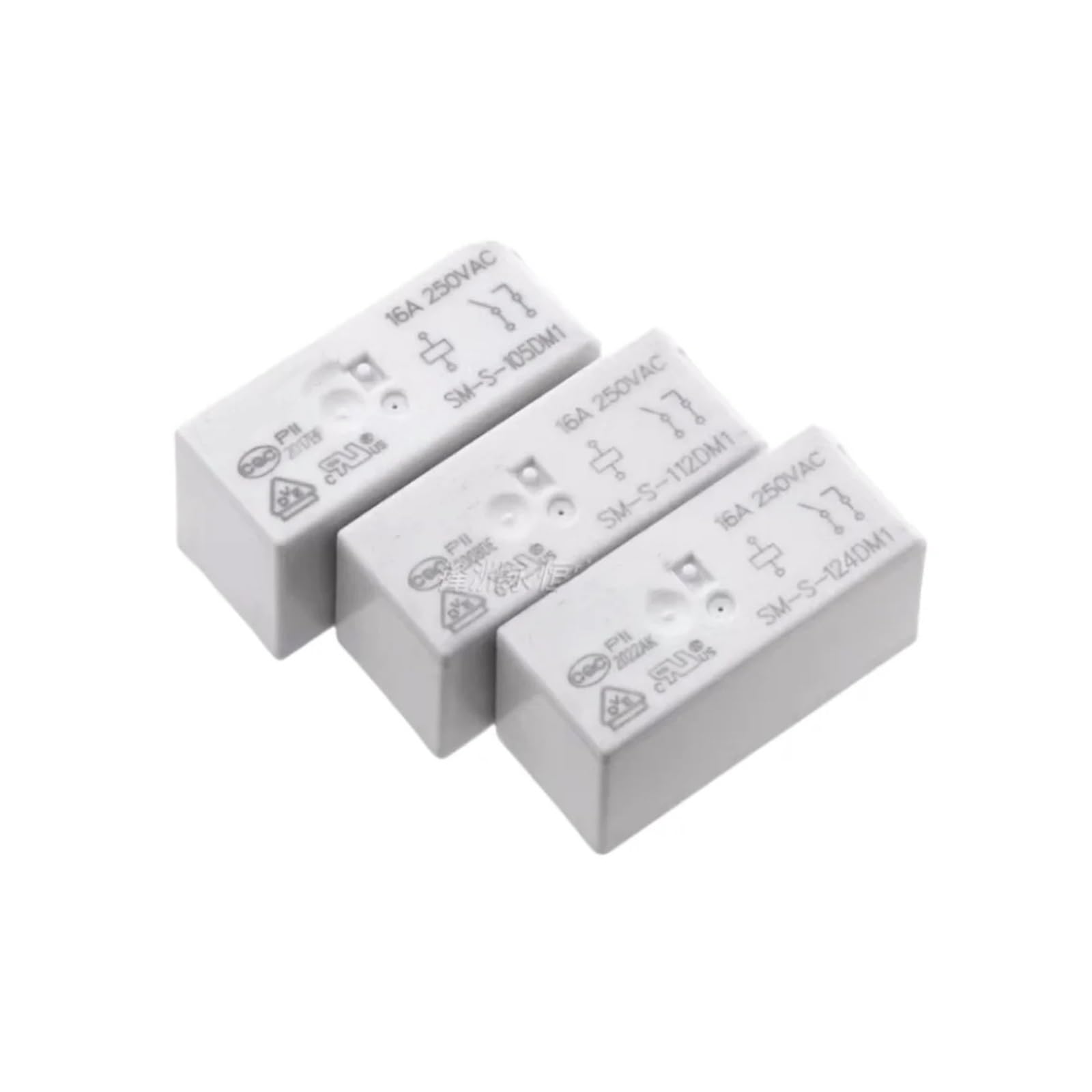 AARTERZZA 5PCS Relay SM-S-105DM1 5VDC 16A 250VAC 6PIN