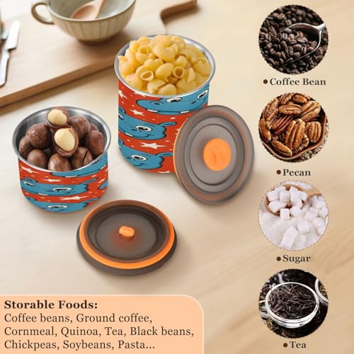 Contenedor hermético para café acero inoxidable 500ml miniatura 5