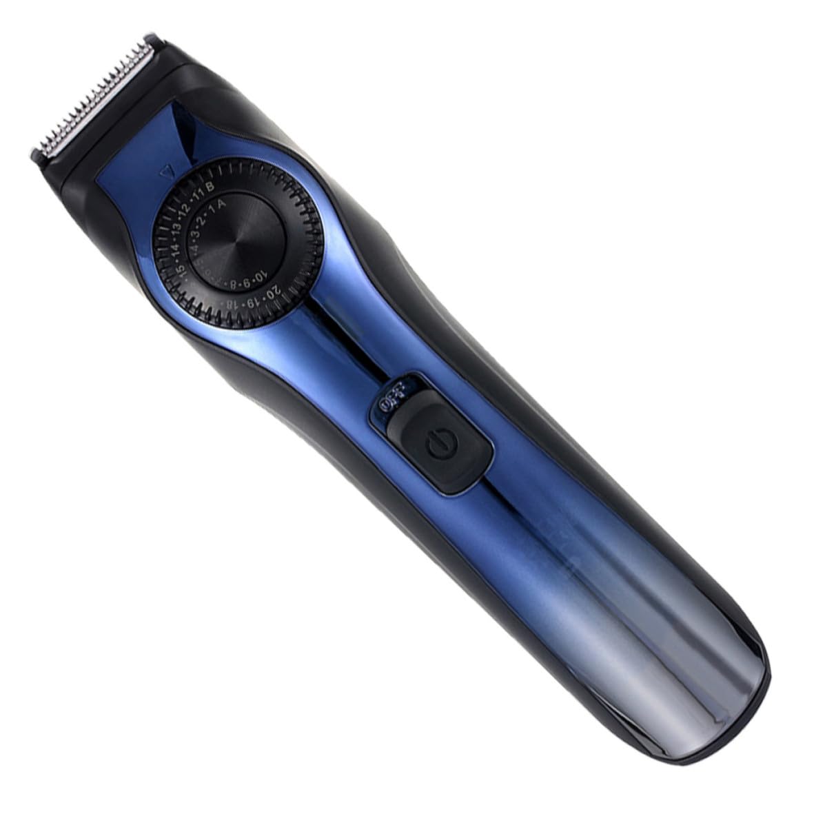 HEMOTON Cortapelos Eléctrico Usb, Recortador de Barba Compacto Azul