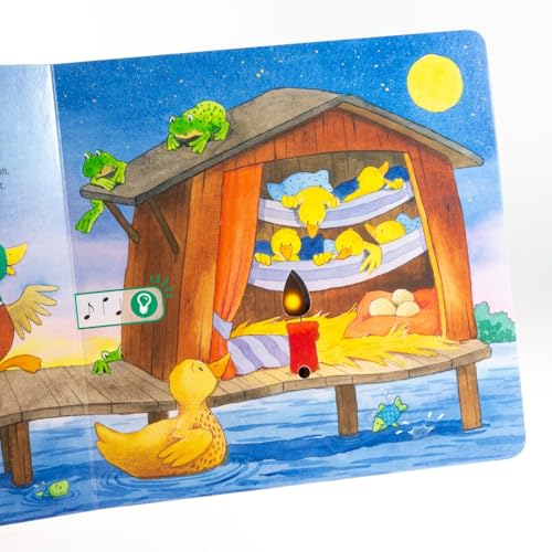 Hör mal (Soundbuch): Mach mit - Pust aus: Gute Nacht, ihr kleinen Tiere: Zum Hören, Auspusten und Mitmachen ab 2 Jahren. Mit Puste-Licht und Musik für eine Gute Nacht (Deutsche Version)